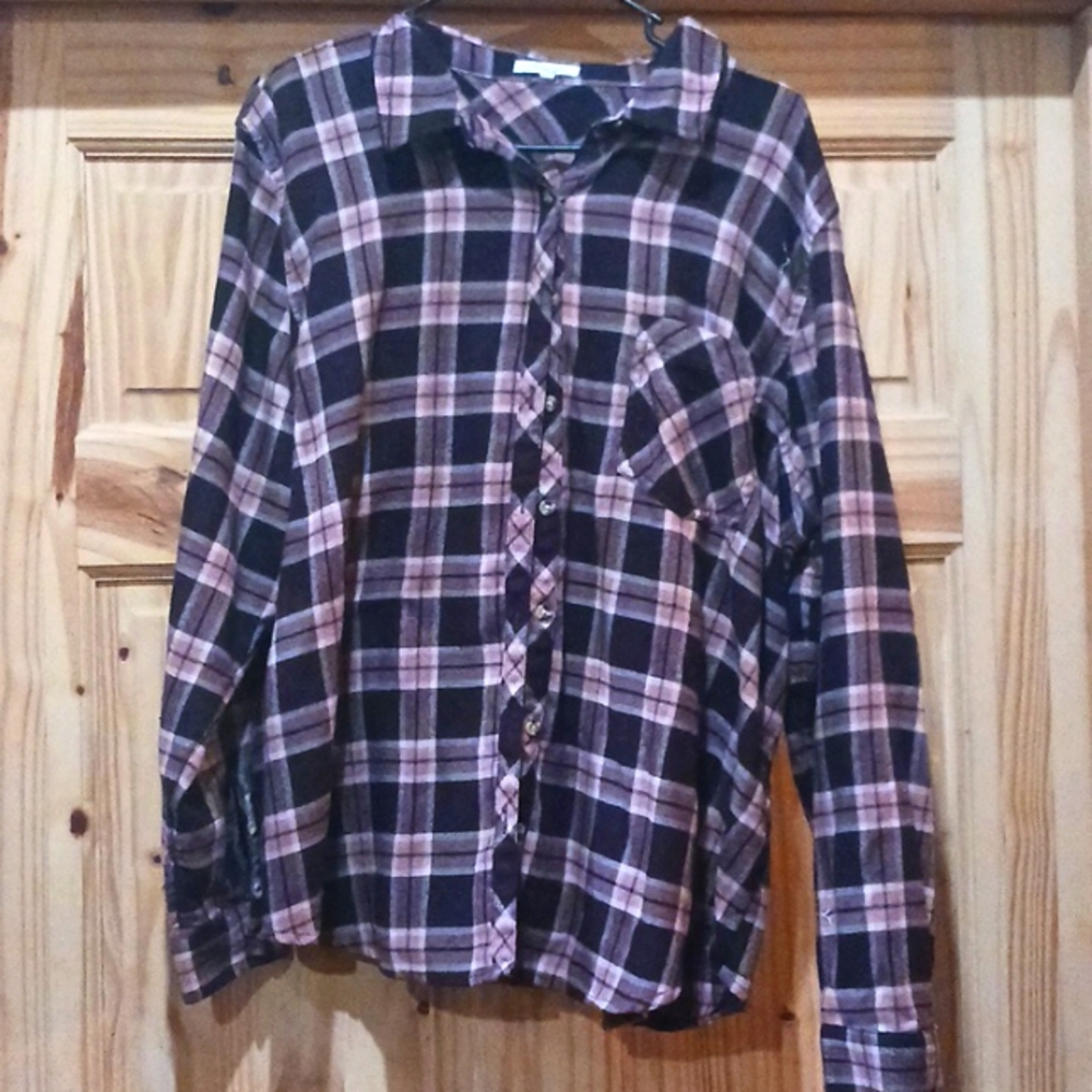 Women's maurices flannel size 2x